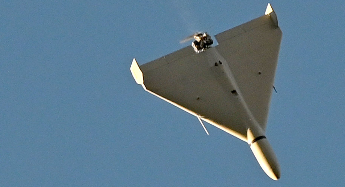 Serangan Drone Dari Rusia Di Atas Langit Kyiv
